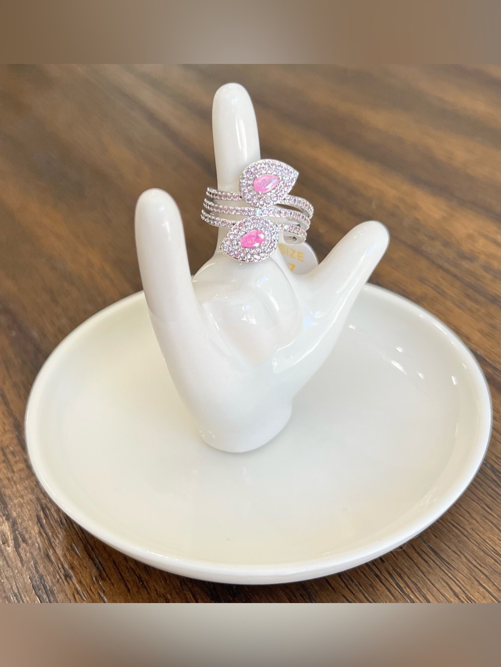 Bomb Party Ring - Fierce Mirror -Size 7